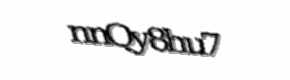 Security check image, please type the characters shown